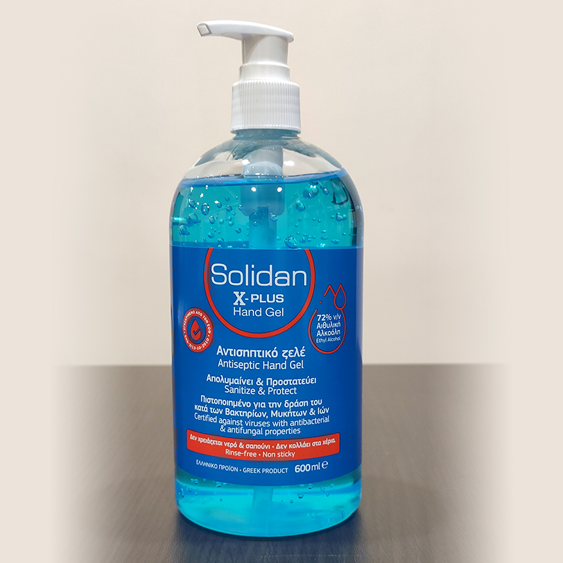 Αντισηπτικό GEL SOLIDAN 600ml