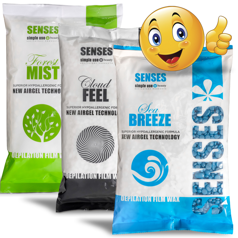 Υποαλλεργικό Κερί SENSES Σακούλα 800gr